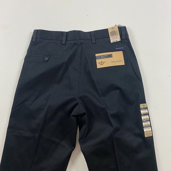 Dockers D2 Flat Front Straight Fit Signature Khaki Pants Chinos Men's 32 x 30 - Picture 4 of 14